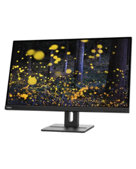 Lenovo ThinkVision E27q-20 27″ QHD 75Hz Pivotable HDMI DP