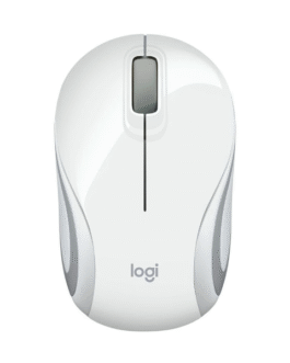 Souris Logitech M187 sans fil blanche