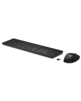 Ensemble clavier et souris sans fil HP 650 noir
